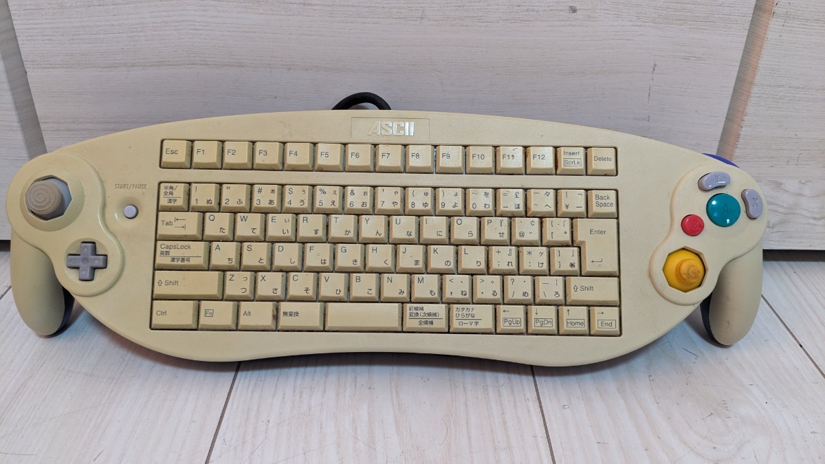 税込) ゲームキューブ GC アスキー 現状品 CONTROLLER KEYBOARD ASCII