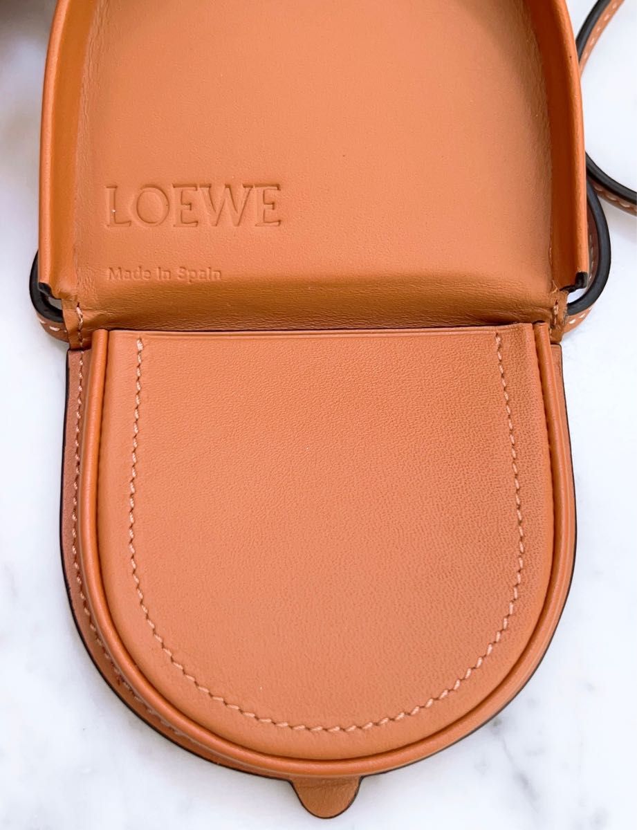 LOEWEロエベ　アナグラム　コインポーチ　ヒールポーチ　ショルダーバッグ♪