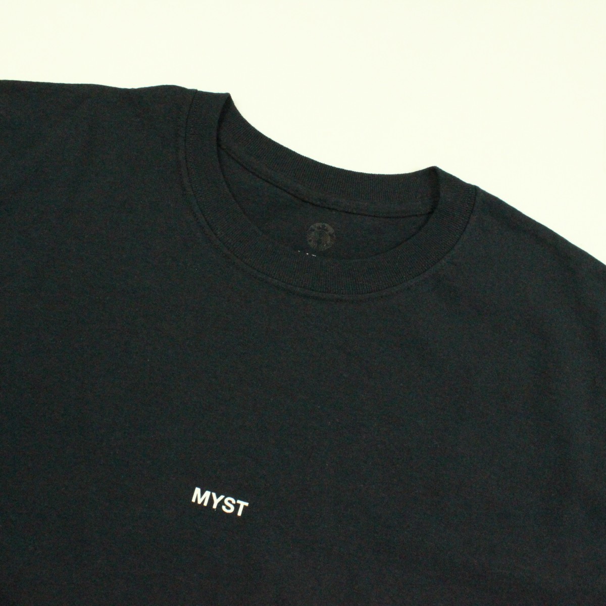 FRAGMENT design x STARBUCKS / MYST LOGO TEE フラグメント デザイン スターバックス 宮下パーク 限定 ロゴ Tシャツ 表記サイズL_画像3