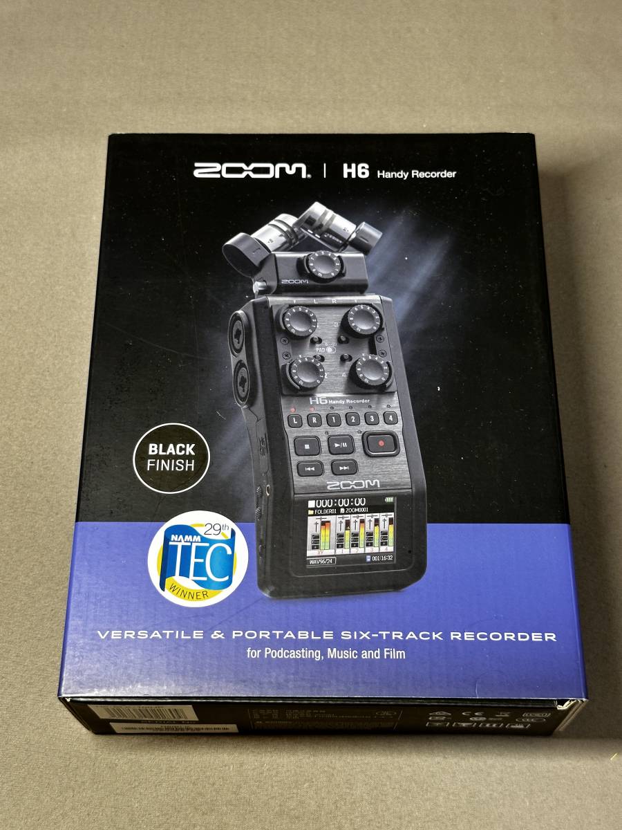 割引クーポン ZOOM ズーム Recorder Handy H6 ICレコーダー - wp.agis