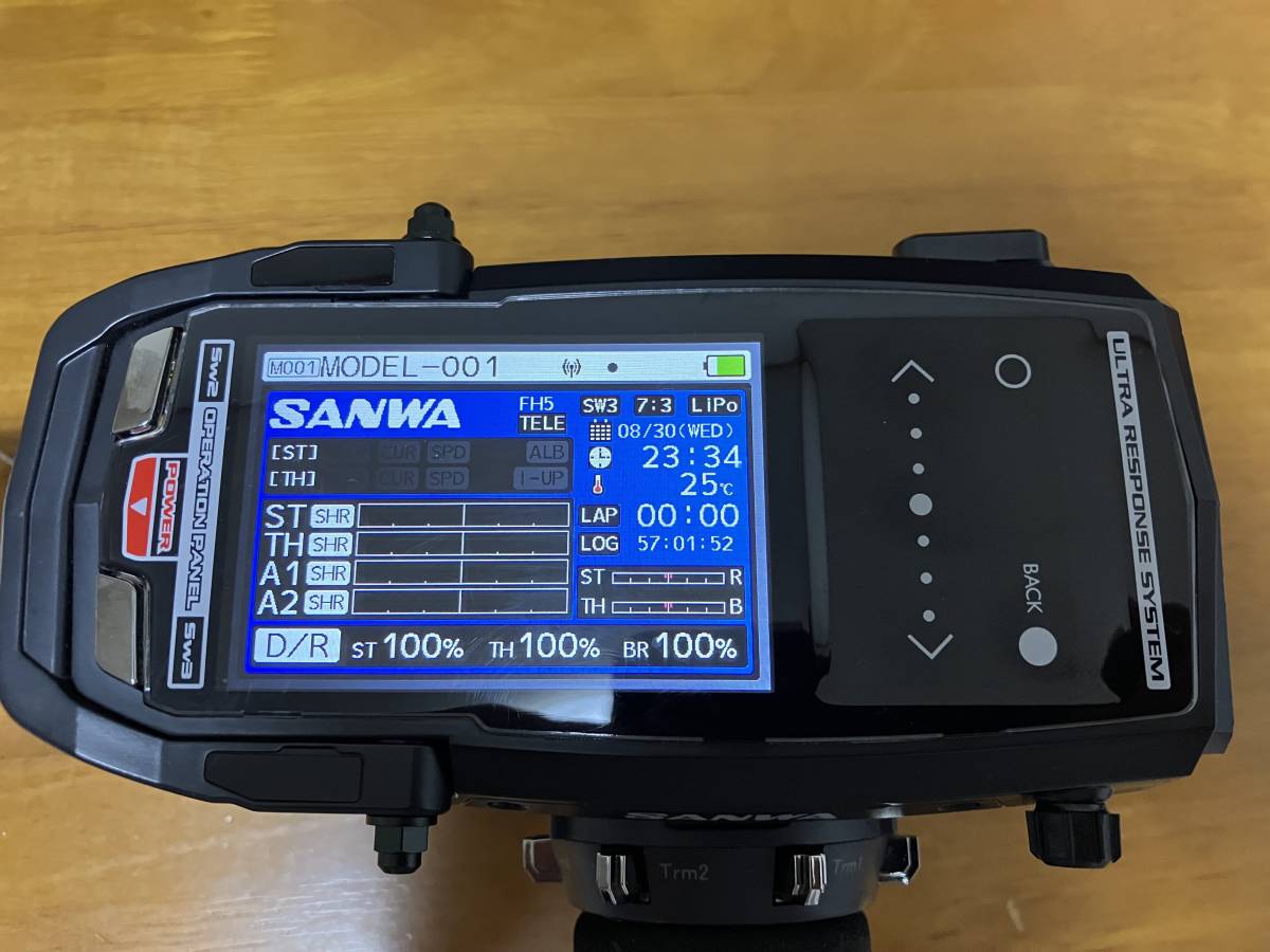 サンワ SANWA M17 レシーバーRX-492 サーボPGS-LHⅡ セットで(プロポ