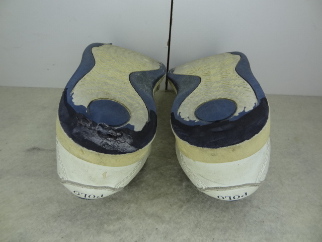 全国送料無料 ポロ ラルフローレン POLO RALPH LAUREN 子供靴キッズベビー レザータイプ素材シンプルスニーカーシューズ 16cm_画像6