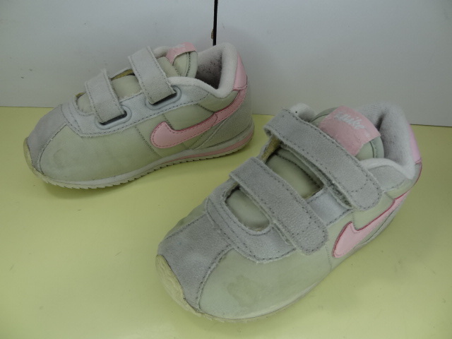  nationwide free shipping Nike NIKE nylon korutetsu child shoes Kids baby girl pink swoshu sneakers shoes 13cm