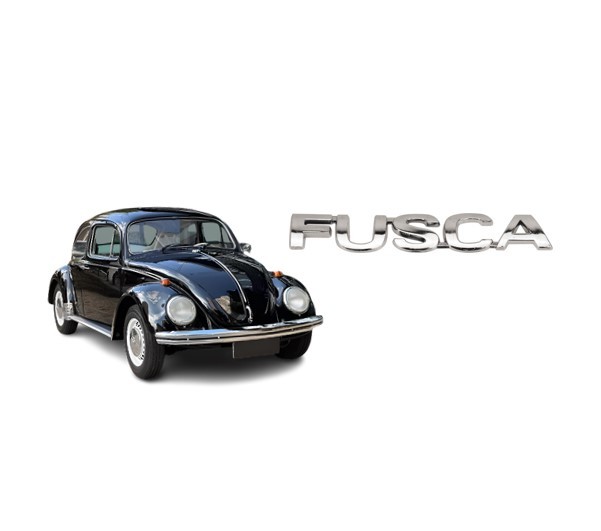 エンブレム 書き VW Volkswagen フォルクスワーゲン Fusca フスカ T1 ビートル リア フード メッキ クラシック ヴィンテージ ビートル VW_画像4