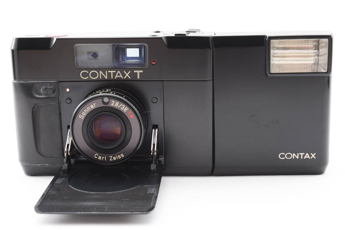 ☆動作品☆ CONTAX コンタックス T 初代 ブラック Carl Zeiss Sonnar