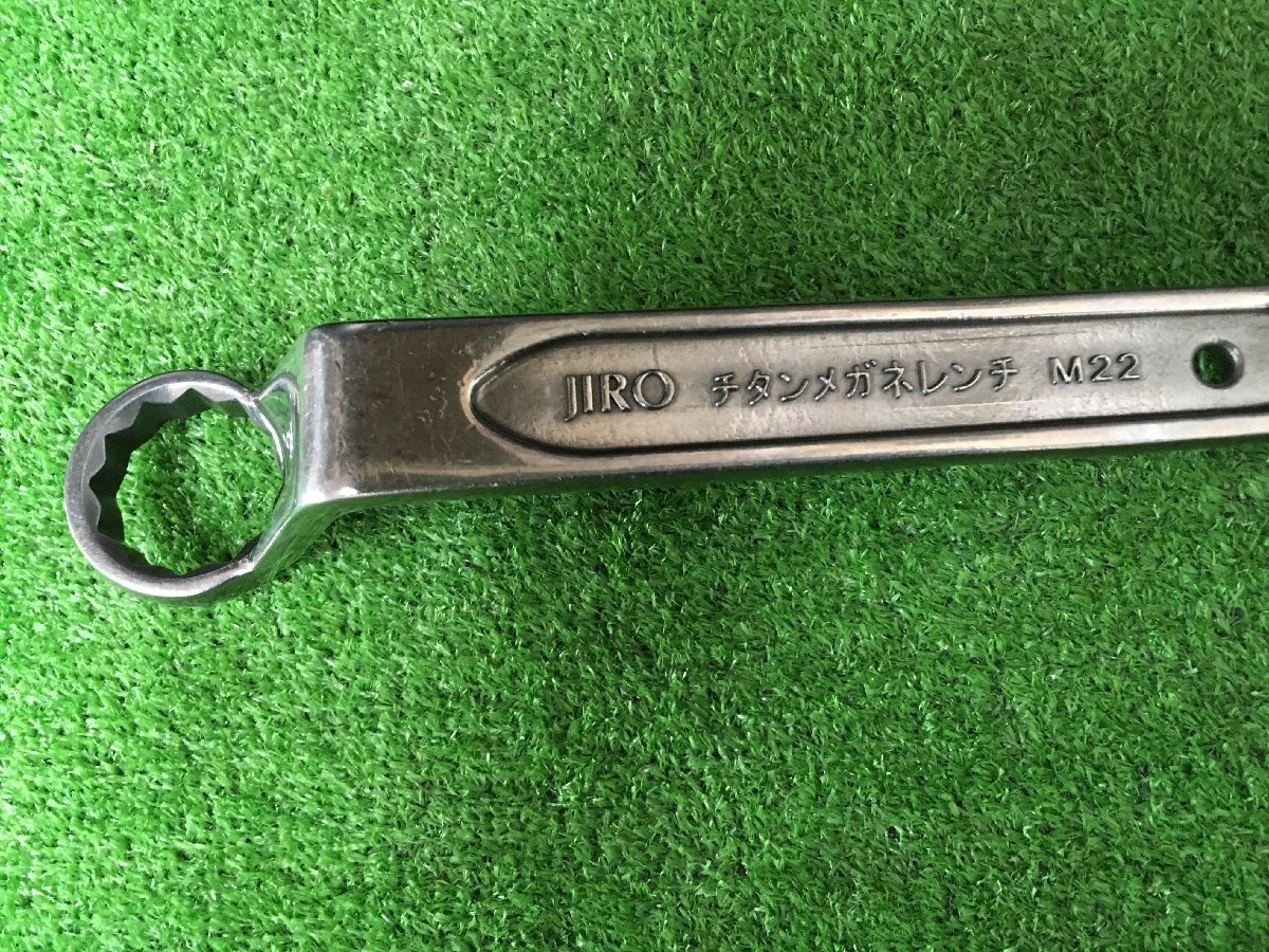 メーカー公式ショップ】 【中古品】JIRO チタンメガネレンチ M22 H36