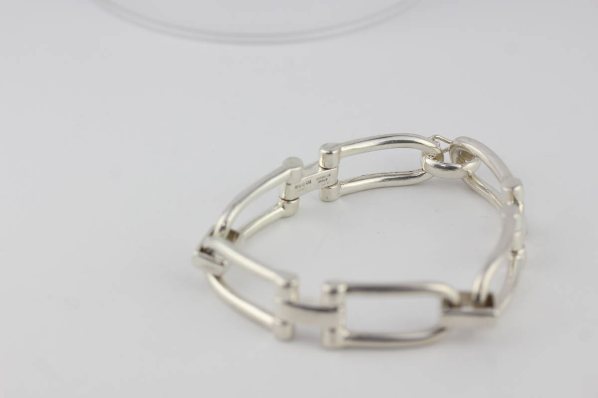 在庫処分大特価!!】 GUCCI グッチ ホースビット ブレスレット SV925