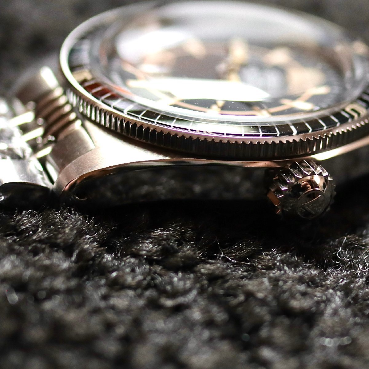 【WMT WATCH】Blackfin - MT.Fuji Edition / addition Original Dial - Metal Bracelet / 腕時計 メンズ おしゃれ_画像6