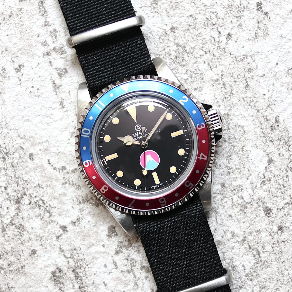 【ЧАСЫ WMT】 МТ. Fuji / R.M. Pepsi Diver / Часы Мужской модный бренд Популярные 30-е 40-е 50-е годы Рекомендуемый подарок