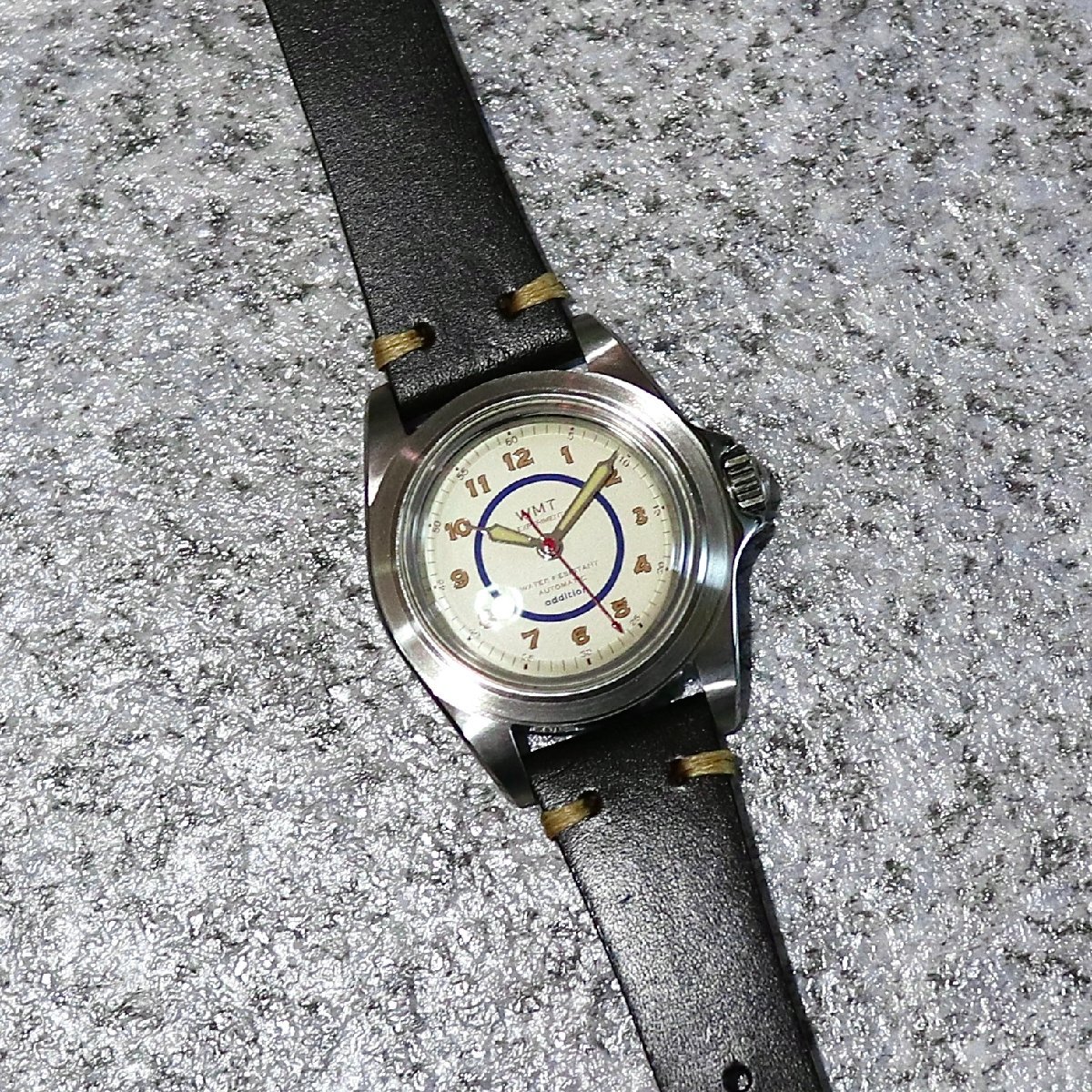 ファッションなデザイン Leather Chocolate MK2 1950 R.M / Dial