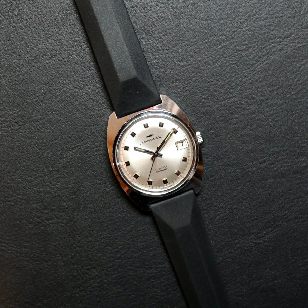 [JAQUET DROZ]Vintage Watch / wristwatch men's stylish brand popular 30 fee 40 fee 50 fee 60 fee recommendation present 