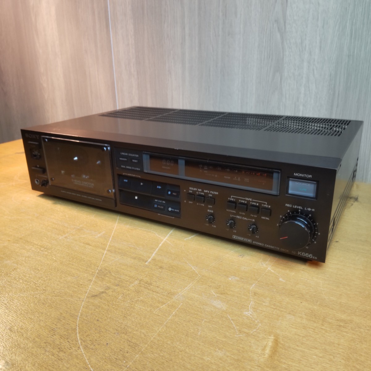 ランキングや新製品 現状 SONY カセットデッキ TC-K666ES 3ヘッド 一般