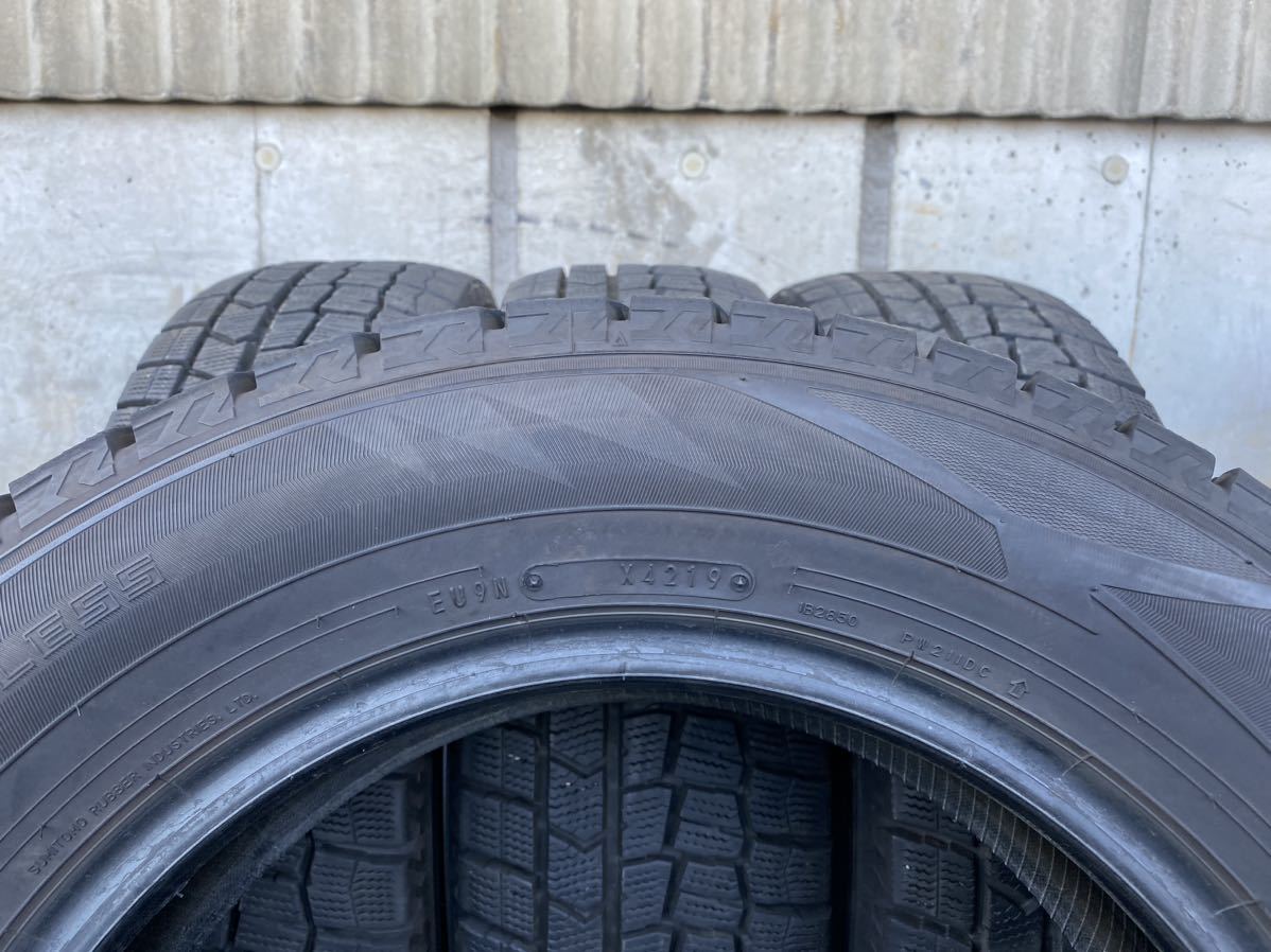 ス2347　☆深溝スタッドレス☆ DUNLOP WINTER MAXX WM02　195/65R15 91Q　4本価格　2019年製_画像10