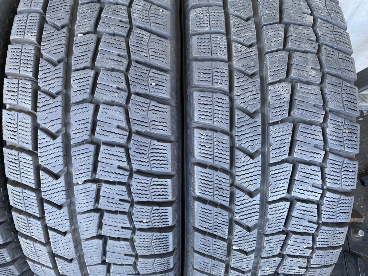 ス2347　☆深溝スタッドレス☆ DUNLOP WINTER MAXX WM02　195/65R15 91Q　4本価格　2019年製_画像3