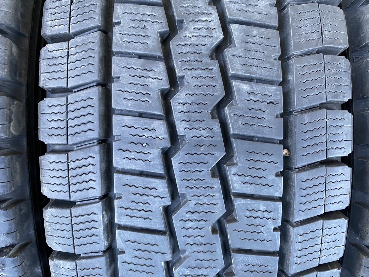 テ2394　☆深溝スタッドレス☆ DUNLOP WINTER MAXX LT03　225/70R16 117/115L LT　6本価格　2019年製_画像3