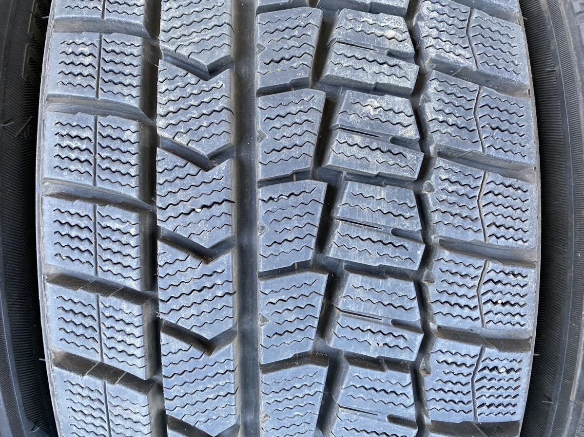 C2563　☆深溝スタッドレス☆ DUNLOP WINTER MAXX WM02　205/50R17 89Q　4本価格　2本2018年製と2本2016年製_画像6