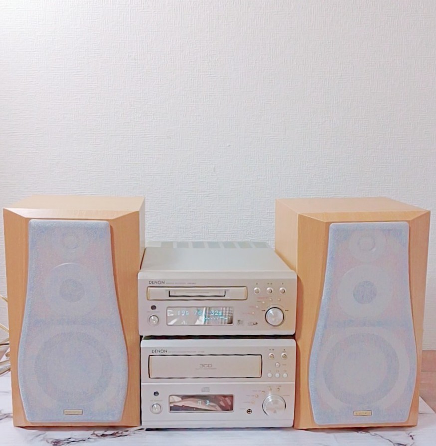 NN0808 009中古 現状品 DENON ミニコンポ DMD-M50 UD-M50 USC-M50
