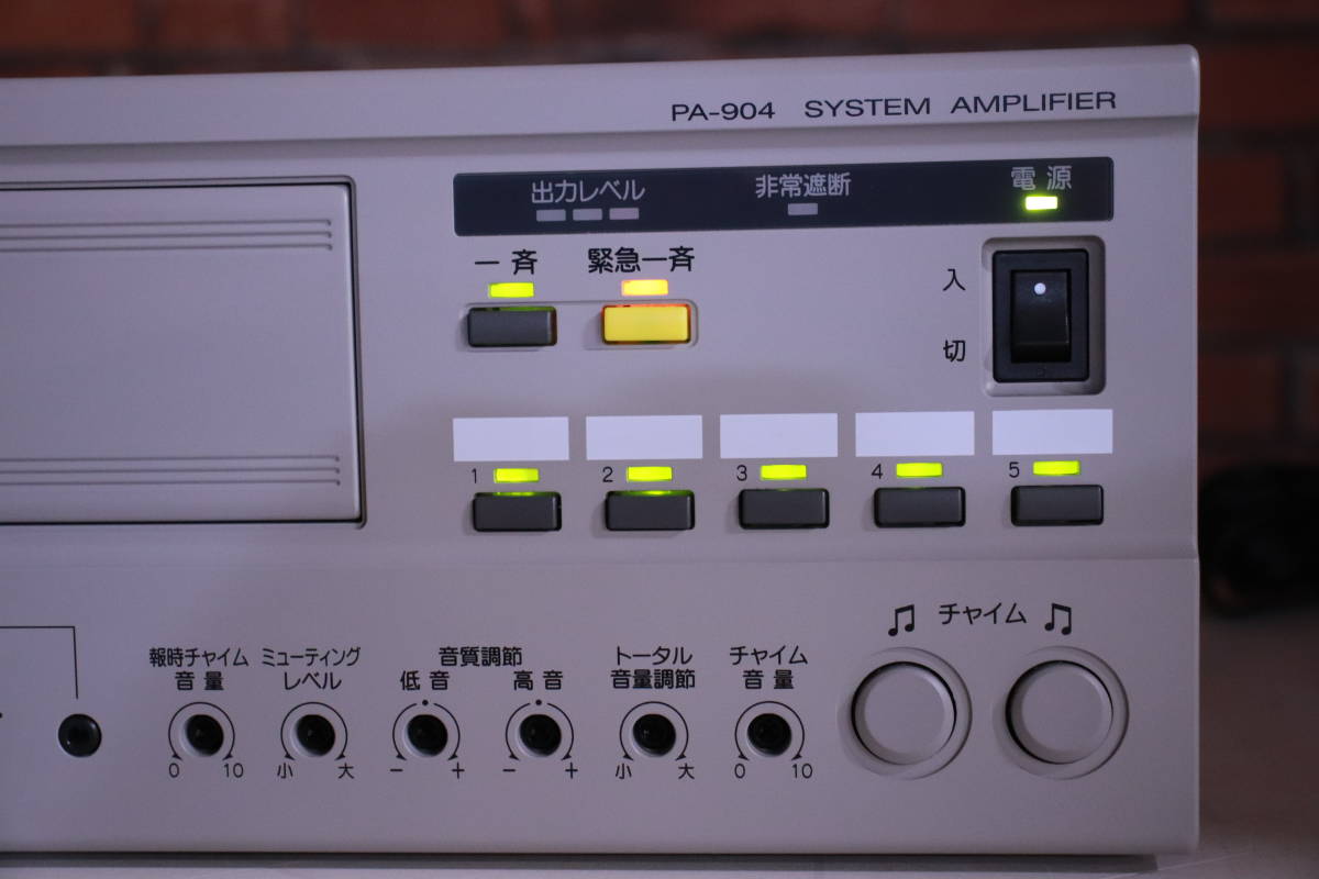 JVC システムアンプ PA-904 JVCケンウッド 取扱説明書付き 中古 JVC システムアンプ PA-904 JVCケンウッド 取扱説明書付き 中古