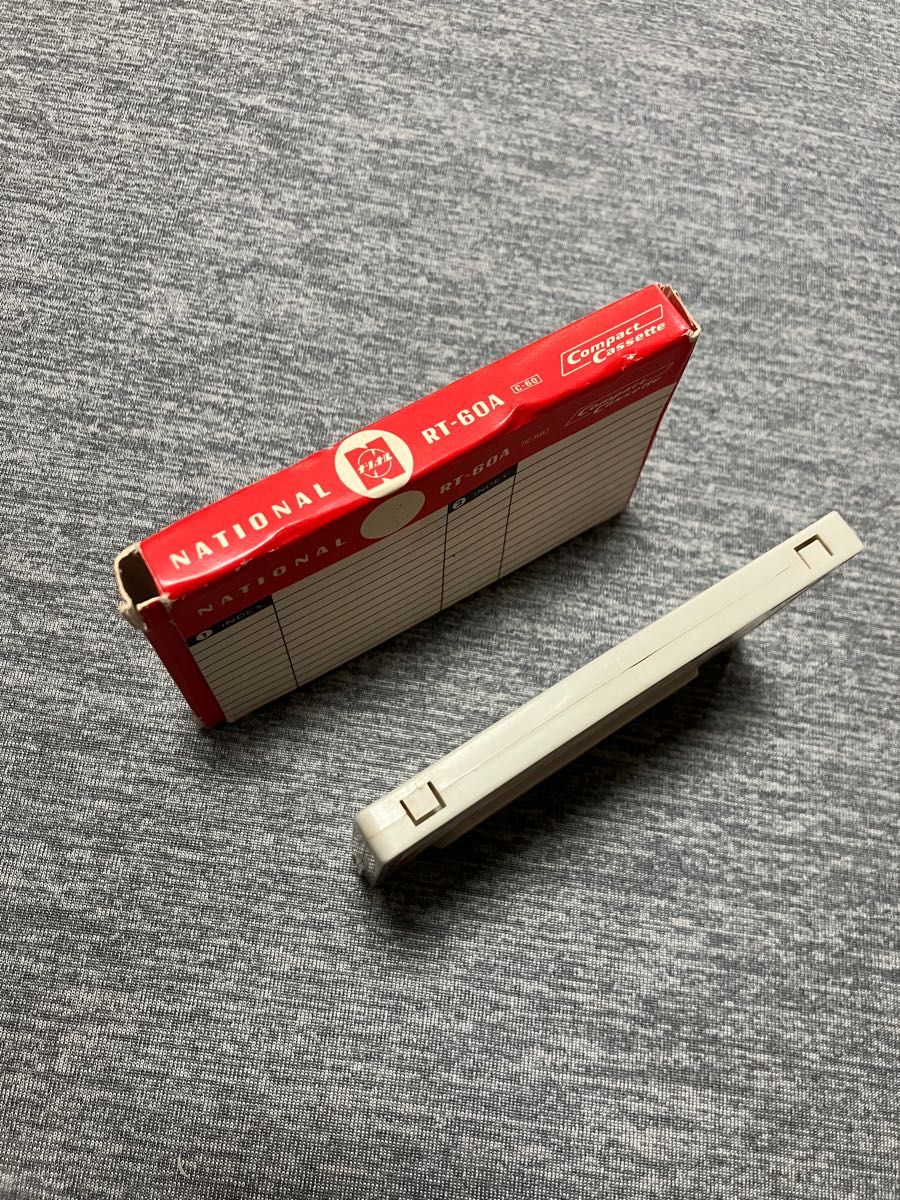 ナショナル National カセットテープ 昭和 レア 希少 RT-60A ナショナル National カセットテープ 昭和 レア 希少 RT-60A