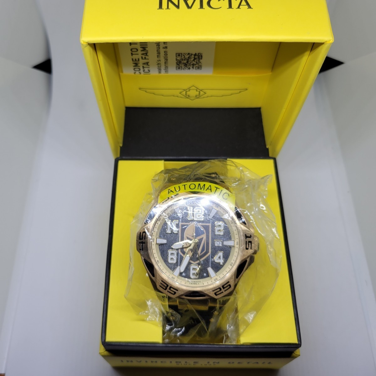 Invicta インビクタ 42273 52mm NHL ベガス ゴールデン ナイツ Invicta インビクタ 42273 52mm NHL ベガス ゴールデン ナイツ