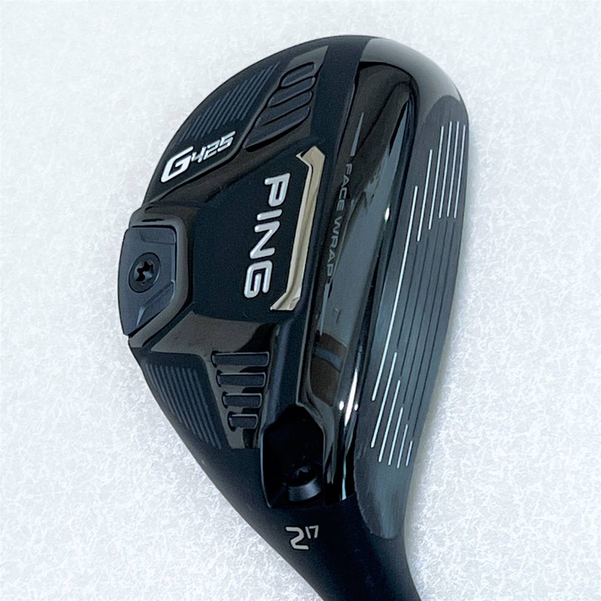 【良品!送料無料!】PING G425 ハイブリッド ユーティリティ 2H 2U 17度 ヘッド単体 + ヘッドカバー + レンチ + 取説 日本正規品