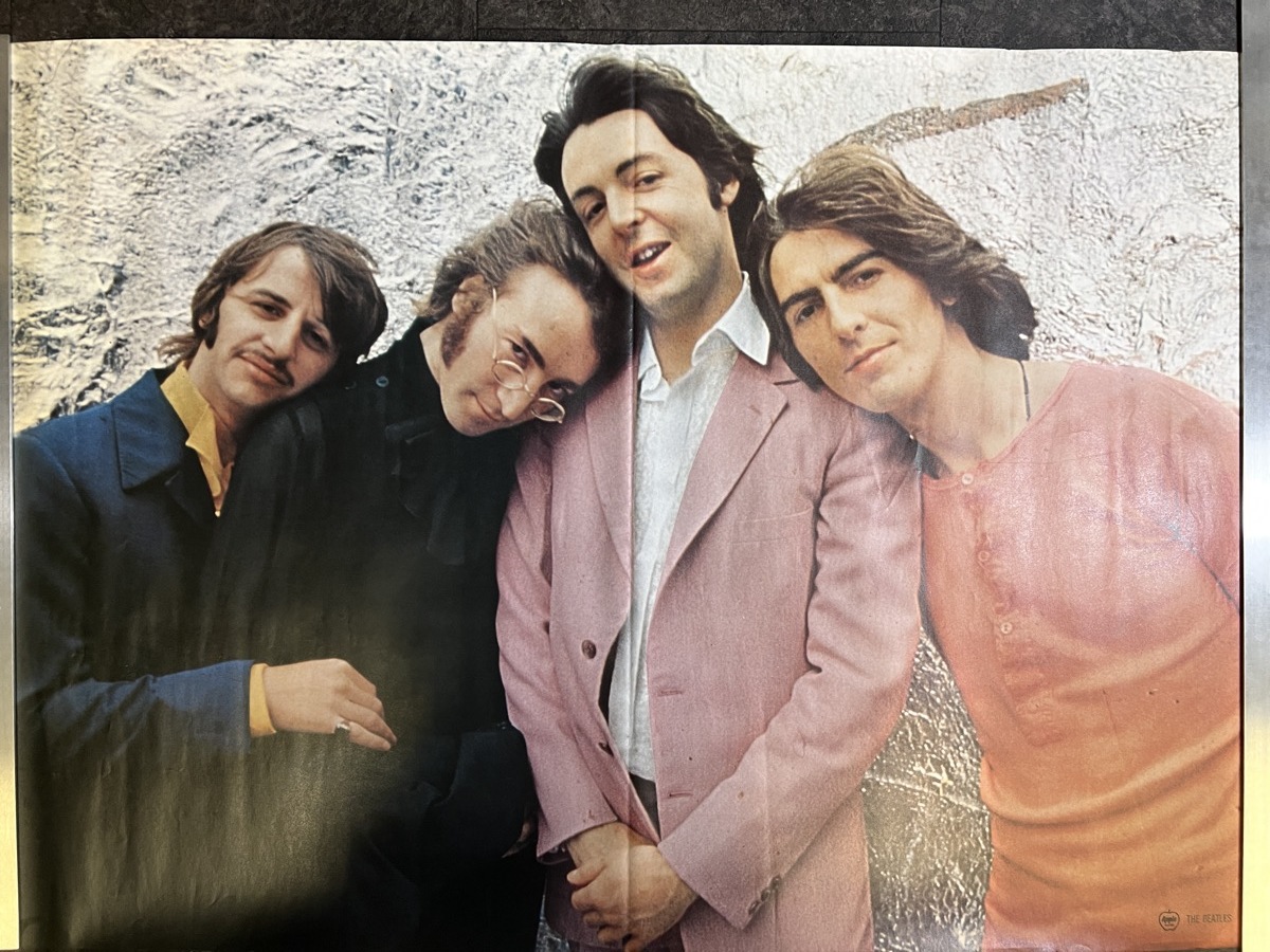 "Apple Poster 1968 года The Beatles Beatles John Lennon Пол Маккартни Джордж Харрисон Лингстер"