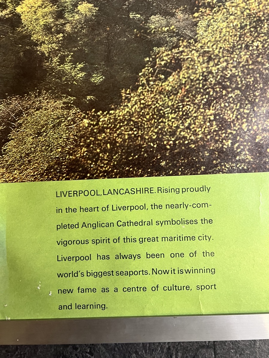 『風景ポスター LIVERPOOL LANCASHIRE イギリス リバプール ポスター』 _画像6