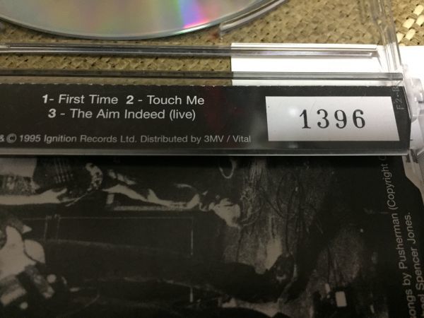 CDs シングル　「 First Time 」Pusherman 3曲入り　ナンバリング_画像2