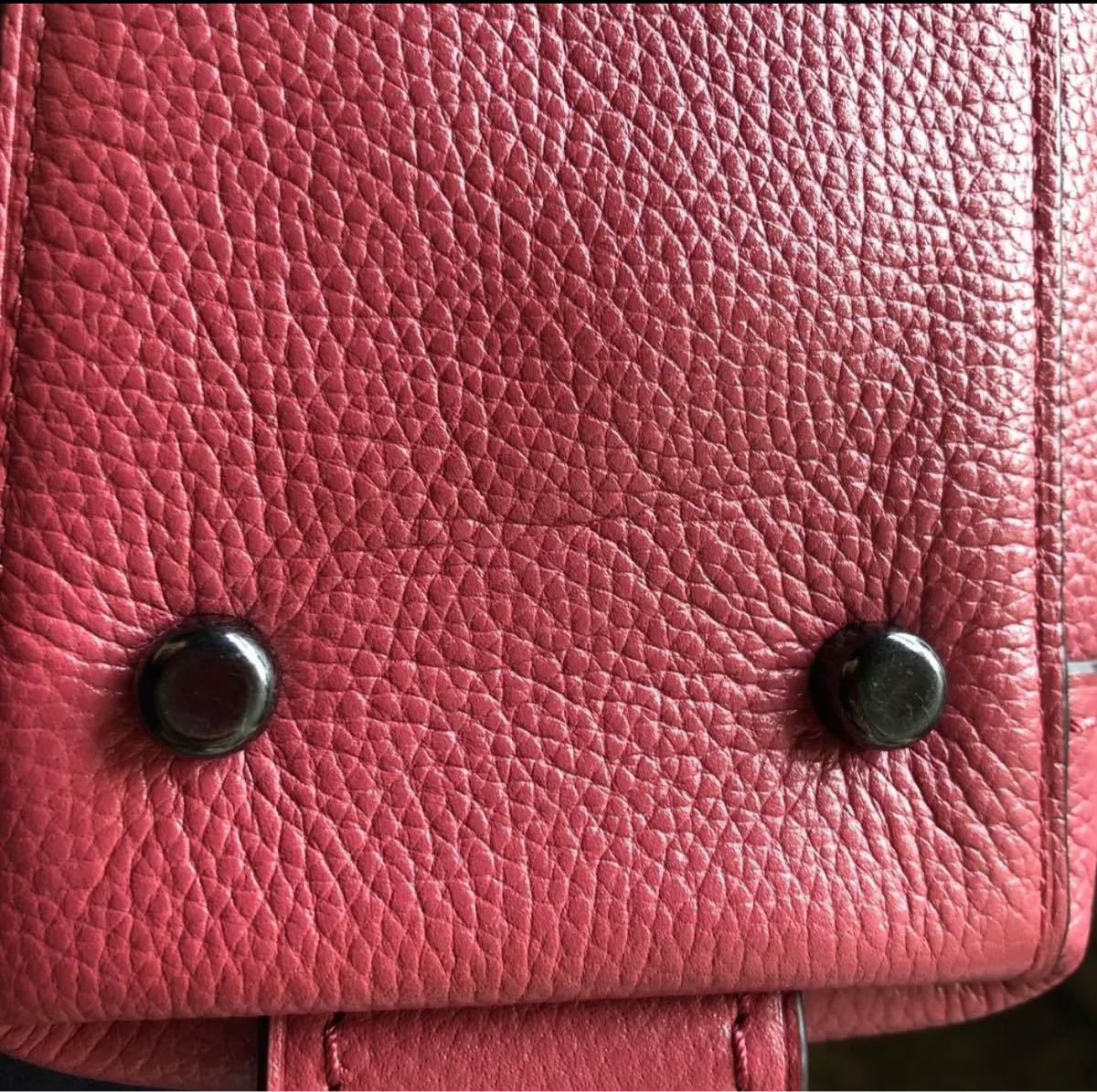  as good as new beautiful goods Coach on goods pink original leather shoulder bag 