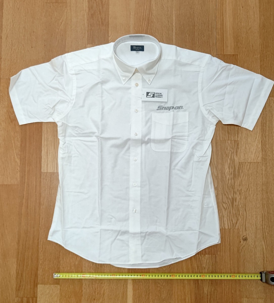 Snap-on　スナップオン　半袖 ワイシャツ　白　　　LLサイズ_画像1