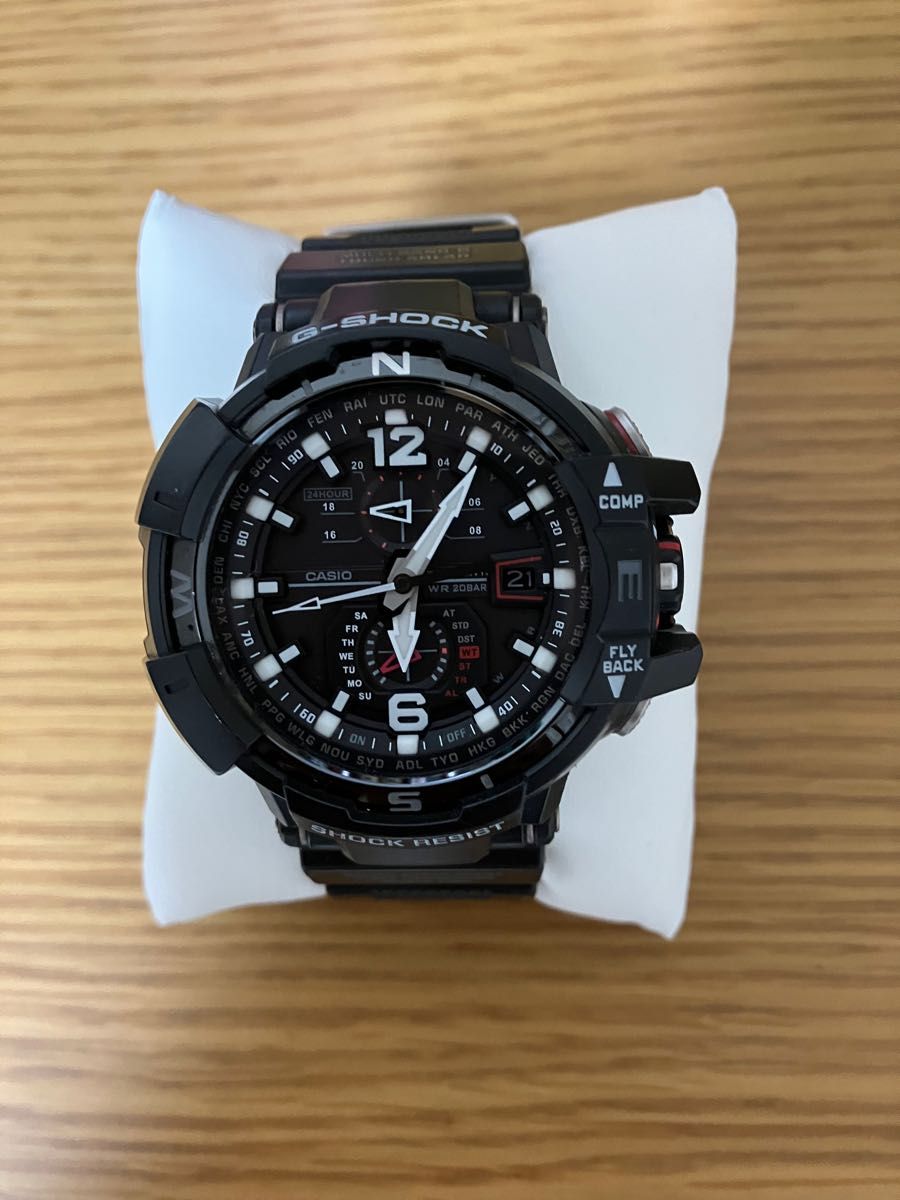 【生産終了】G-SHOCK CASIO スカイコックピット 電波ソーラー GW-A1100-1AJF