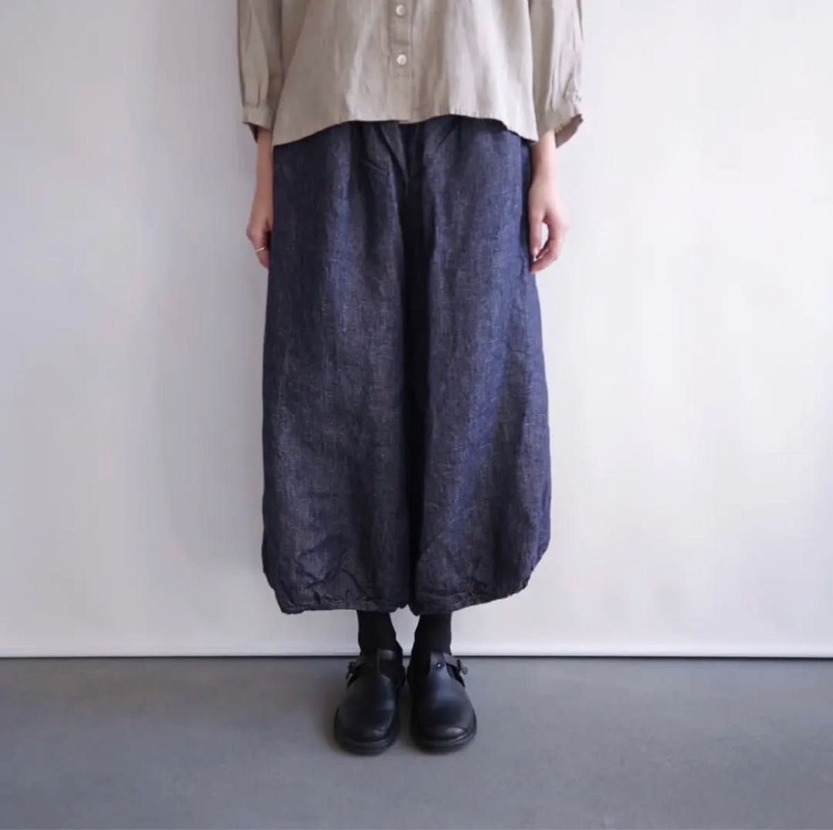 フォグリネンワーク fog linen work サラ バルーンパンツ デニム フォグリネンワーク fog linen work サラ バルーンパンツ デニム