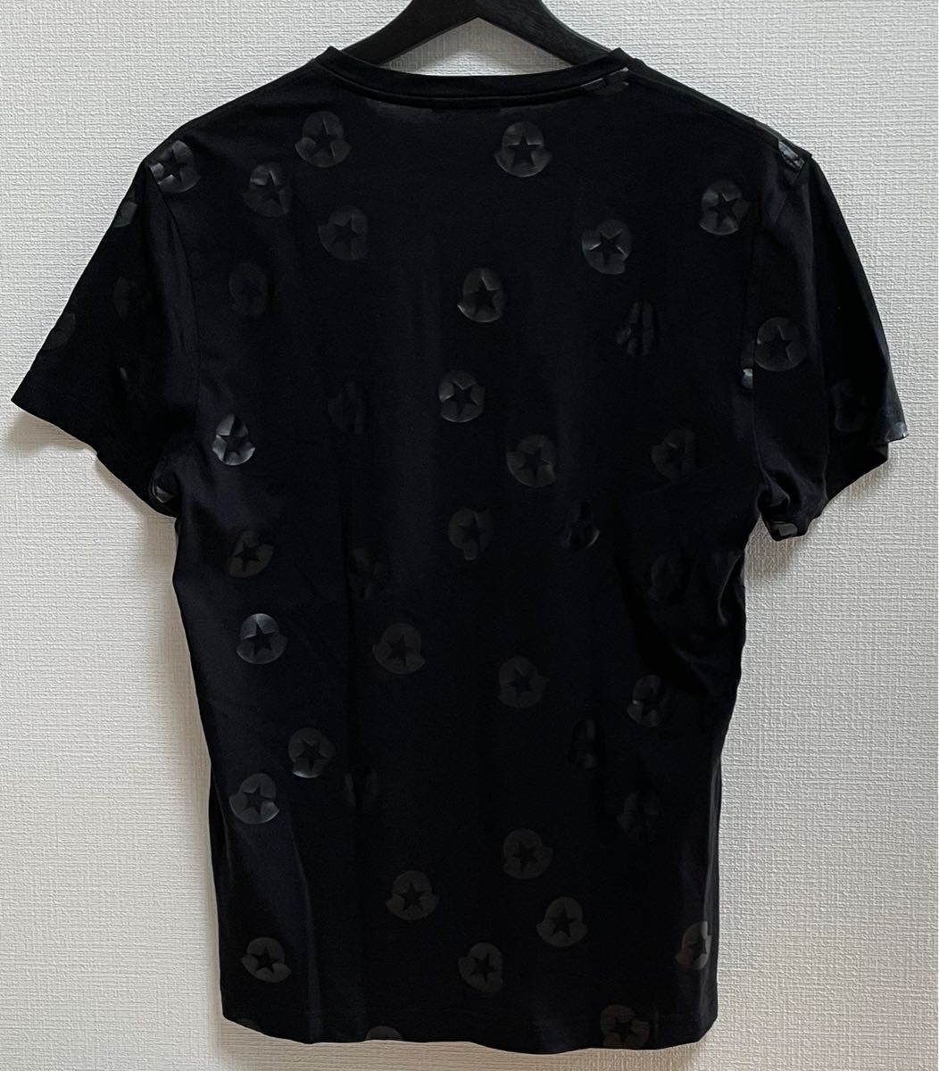 モンクレール MONCLER  Tシャツ　星　スター　ブラック　Sサイズ