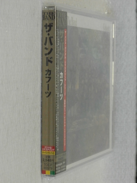 ＜新品同様＞　ザ・バンド　/　カフーツ　　（デジタル・リマスター盤　ボーナス・トラック5曲追加）　　帯付　　国内正規セル版_画像2