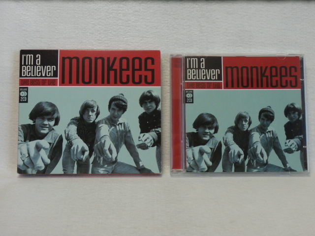 ＜美品＞　モンキーズ　MONKEES　　/　　THE BEST OF THE MONKEES　　（CD2枚組　紙スリーブケース仕様）　　輸入盤_画像3