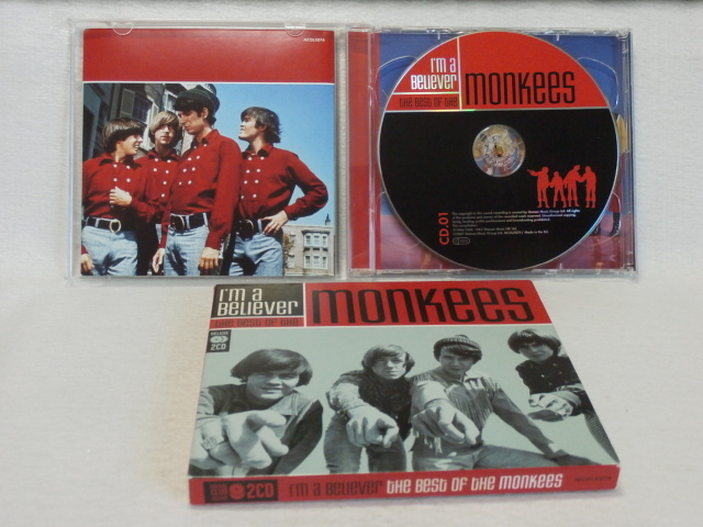 ＜美品＞　モンキーズ　MONKEES　　/　　THE BEST OF THE MONKEES　　（CD2枚組　紙スリーブケース仕様）　　輸入盤_画像4