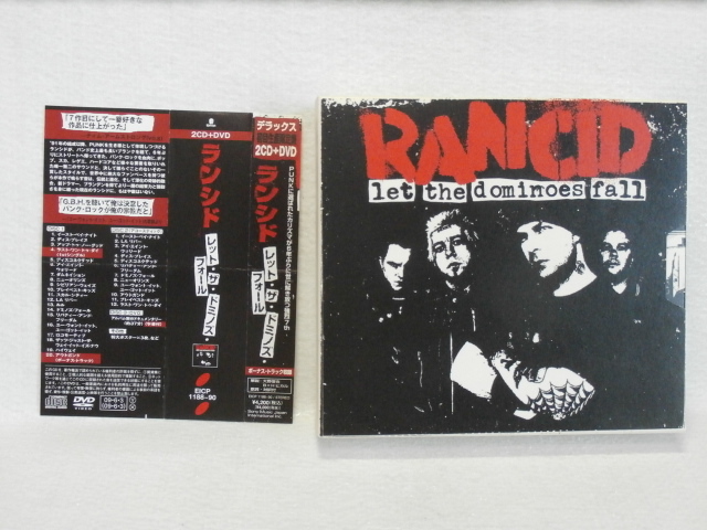 ランシド　RANCID 　/ 　let the dominoes fall （CD2枚組　DVD欠品）　（スリーブBOX仕様）　帯付　　国内正規セル版　（訳あり）_画像1