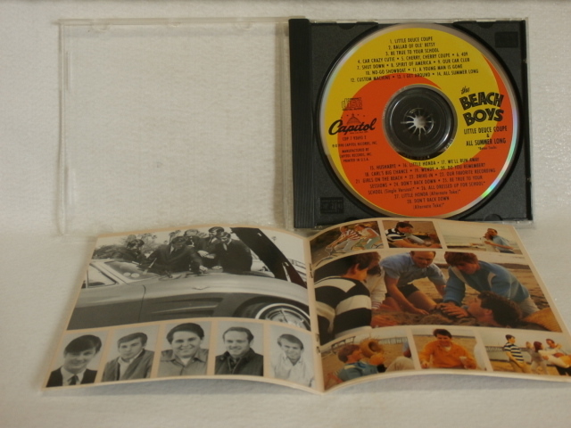 ＜美品＞ ビーチ・ボーイズ　BEACH BOYS / LITTLE DEUCE COUPE + ALL SUMMER LONG (デジタル・リマスター盤　お得な 2‐On-1) 輸入盤_画像4