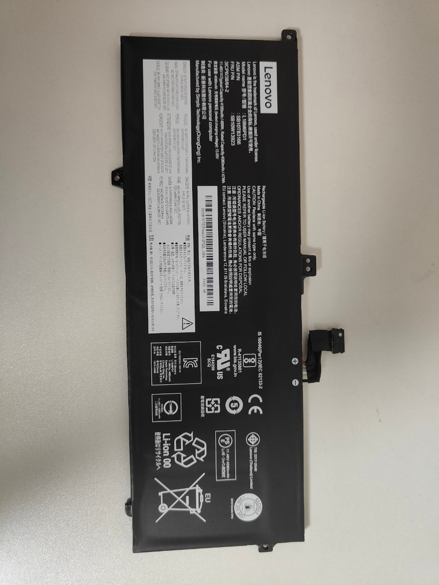 良品」Lenovo ThinkPad X390 純正バッテリー45 | JChere雅虎拍卖代购