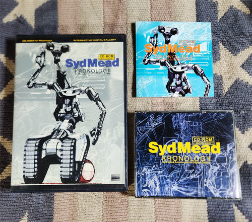 お試し価格!】 CD-ROM シド・ミード Syd Mead クロノログⅡ KRONOLOG