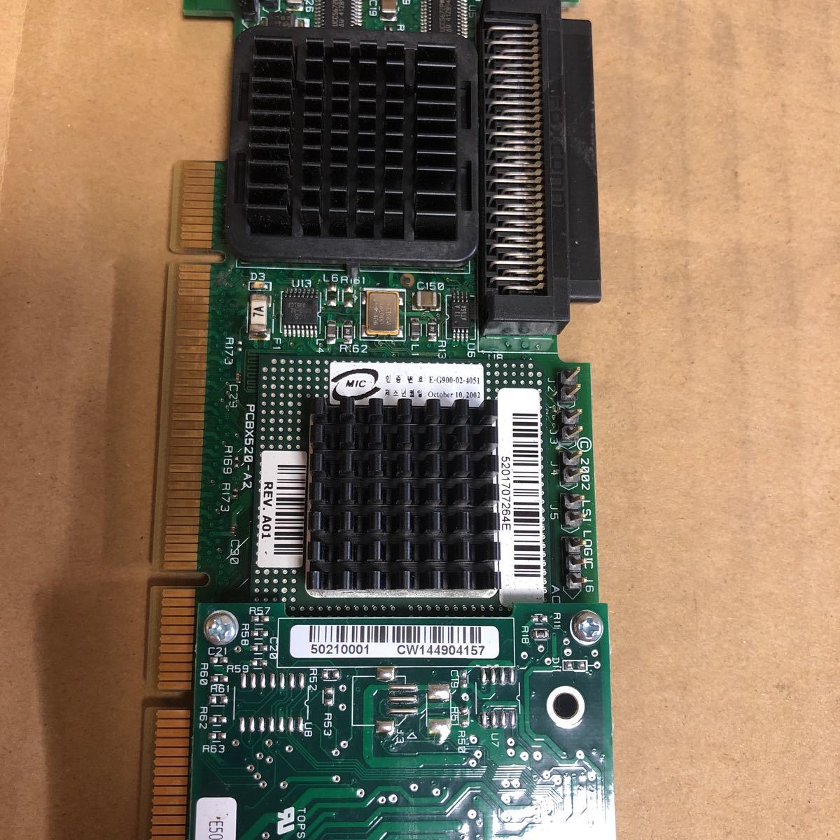 (1007)DELL SCSI RAID PCI J4588_画像2