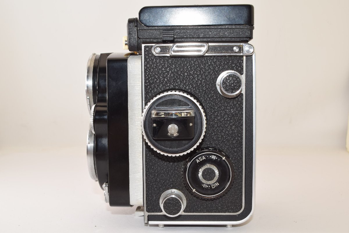 * beautiful goods * Rolleiflex Rollei Flex 2.8F Planar white face rare 247 ten thousand special case instructions attaching 2308715