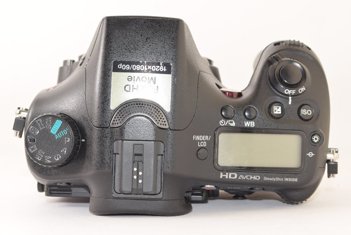 ☆ジャンク品☆ SONY ソニー α77 ボディ SLT-A77V デジタル一眼レフ