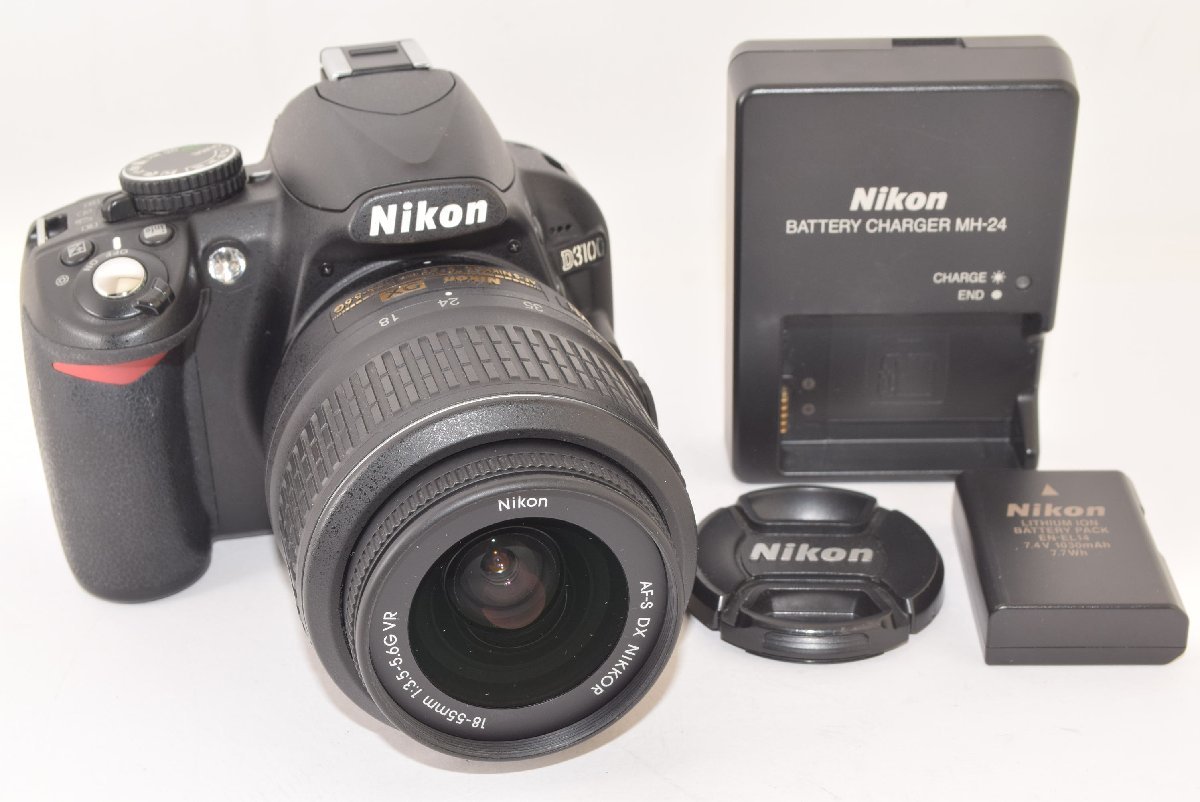 大好き AF-S + D3100 ニコン Nikon ☆美品☆ 18-55mm 2308077 レンズ