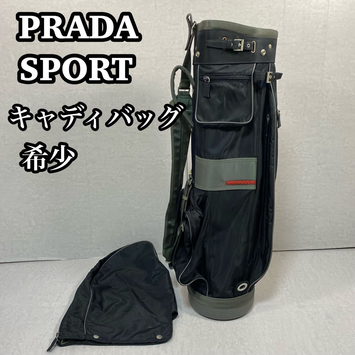 注目ブランドのギフト 【希少レア】 PRADA スポーツ キャディバッグ