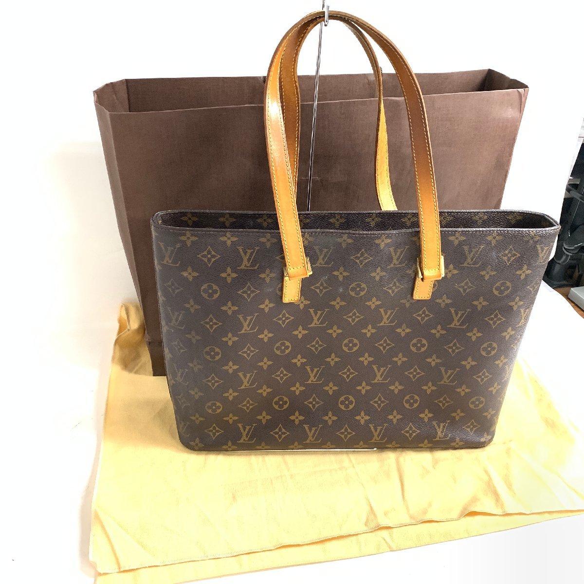 f001 F LOUIS VUITTON ルイヴィトン M51155 モノグラム ルコ トート