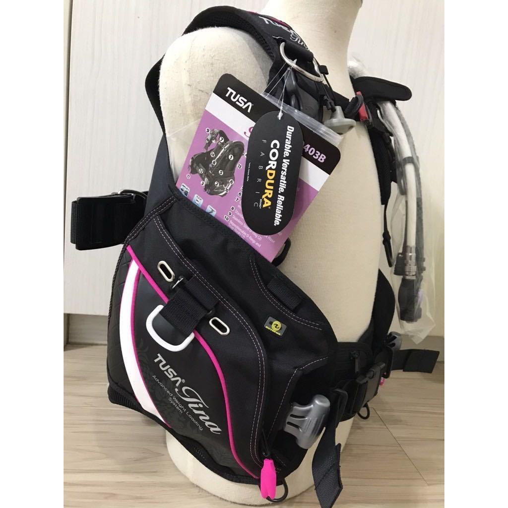 定期入れの 新品 TUSA XXSあり XS BC0403 サイズ ダイビング BCD Tina