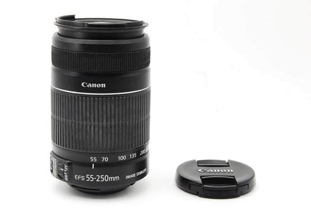 税込) 【実用品】Canon キャノン 望遠ズームレンズ EF-S55-250mm F4