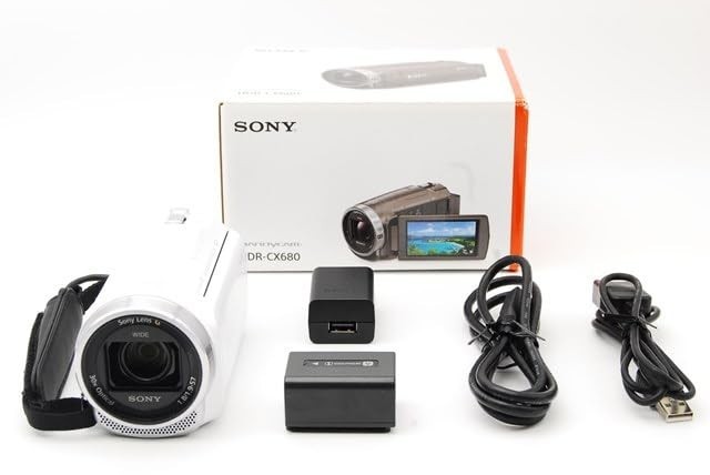美品】SONY ソニー ビデオカメラ229万画素 Handycam HDR-CX680