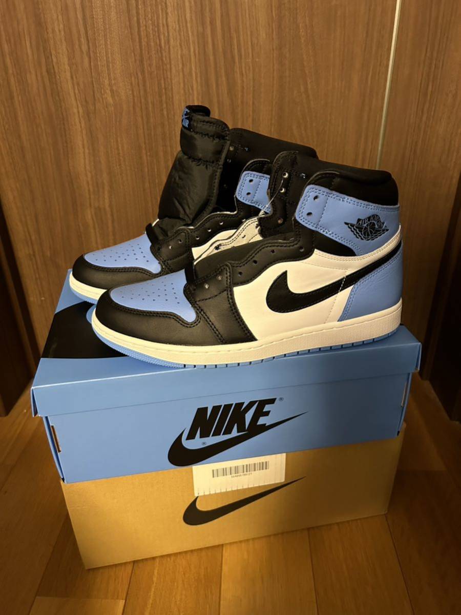 Nike Air Jordan 1 Retro High OG University Blue/UNC Toe(ナイキ